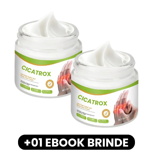 CICATROX - Creme para Alívio da Artrite e Cicatrização Óssea