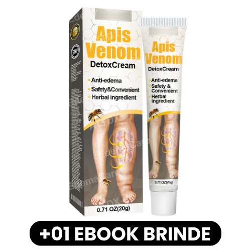 Apis Venom – Creme Detox - Mania das CoisasApis Venom – Creme DetoxMania das Coisas