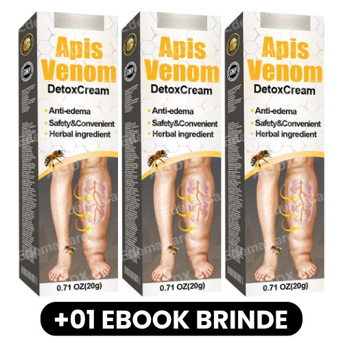 Apis Venom – Creme Detox - Mania das CoisasApis Venom – Creme DetoxMania das Coisas