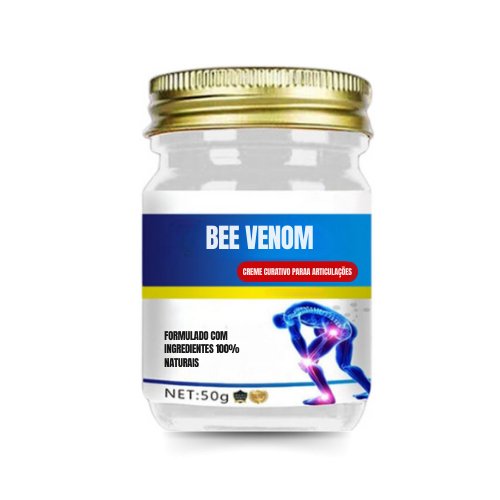 Bee Venom - Creme Curativo para Articulações - Mania das CoisasBee Venom - Creme Curativo para ArticulaçõesMania das Coisas