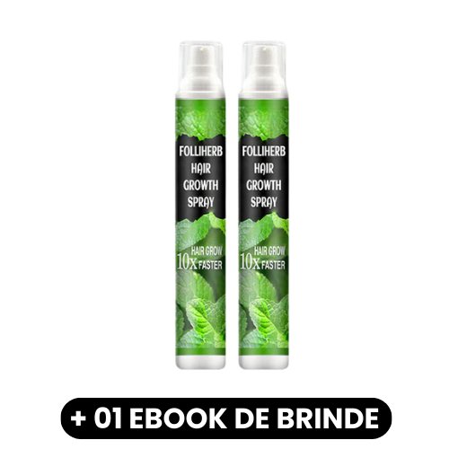 FolliHerb - Spray de Crescimento Capilar - Mania das CoisasFolliHerb - Spray de Crescimento CapilarMania das Coisas