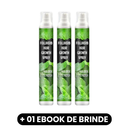 FolliHerb - Spray de Crescimento Capilar - Mania das CoisasFolliHerb - Spray de Crescimento CapilarMania das Coisas