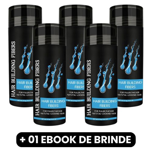 Hair Building - Fibras de Construção Capilar - Mania das CoisasHair Building - Fibras de Construção CapilarMania das Coisas