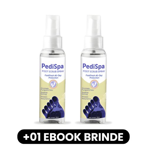 PediSpa - Spray Peeling para Pés - Mania das CoisasPediSpa - Spray Peeling para PésMania das Coisas