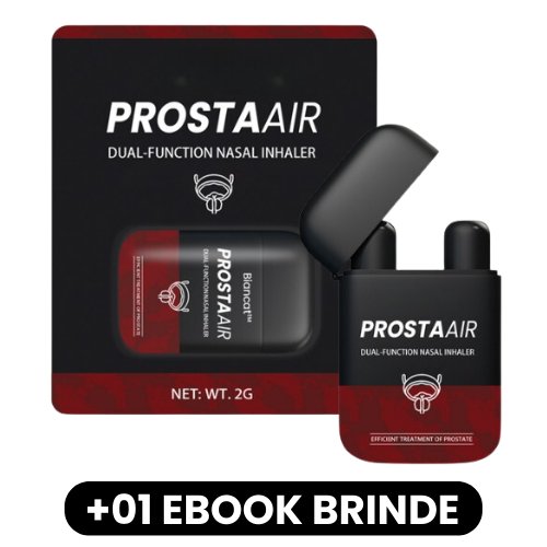 ProstaAir - Inalador Nasal - Mania das CoisasProstaAir - Inalador NasalMania das Coisas