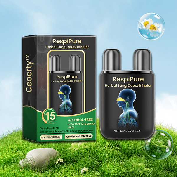 RespiPure - Inalador de Desintoxicação Pulmonar - Mania das CoisasRespiPure - Inalador de Desintoxicação PulmonarMania das Coisas