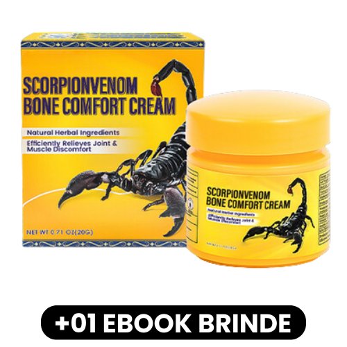 ScorpionVenom - Creme para o Conforto Ósseo - Mania das CoisasScorpionVenom - Creme para o Conforto ÓsseoMania das Coisas