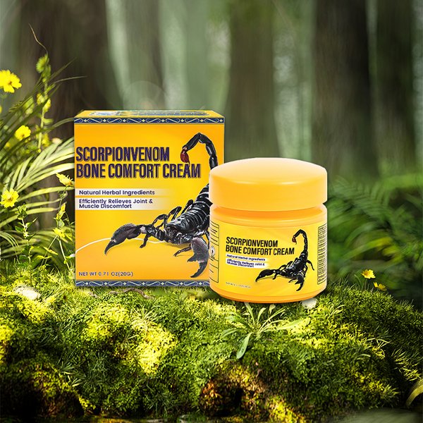 ScorpionVenom - Creme para o Conforto Ósseo - Mania das CoisasScorpionVenom - Creme para o Conforto ÓsseoMania das Coisas