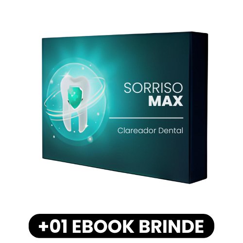 SORRISO MAX - Clareador Dental - Mania das CoisasSORRISO MAX - Clareador DentalMania das Coisas