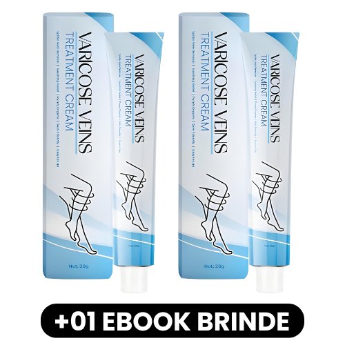 VARICOSE VEINS - Creme de Tratamento de Varizes - Mania das CoisasVARICOSE VEINS - Creme de Tratamento de VarizesMania das Coisas