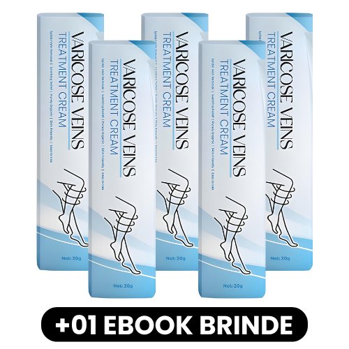VARICOSE VEINS - Creme de Tratamento de Varizes - Mania das CoisasVARICOSE VEINS - Creme de Tratamento de VarizesMania das Coisas
